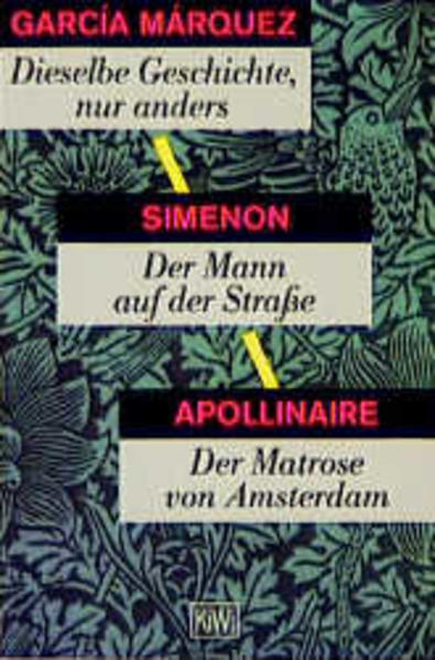 Dieselbe Geschichte, nur anders/Der Mann auf der Straße/Der Matrose von Amsterdam.