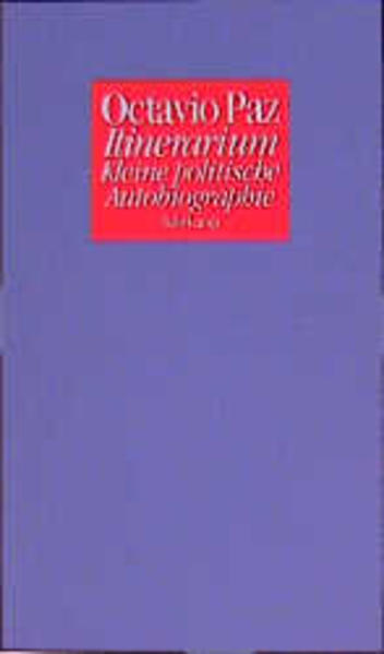 Itinerarium. Kleine politische Autobiographie