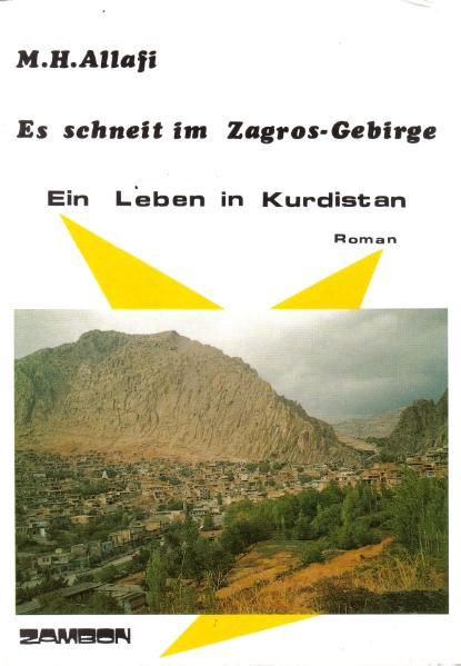Es schneit im Zagros-Gebirge