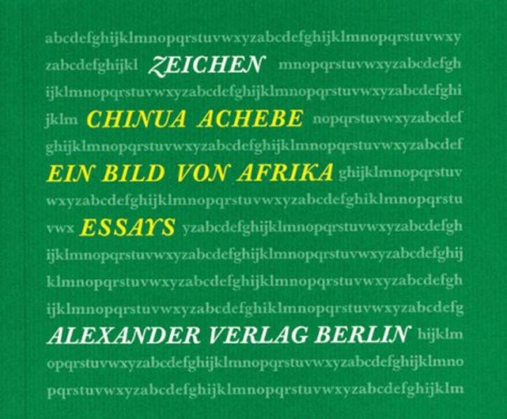Ein Bild von Afrika. Essays