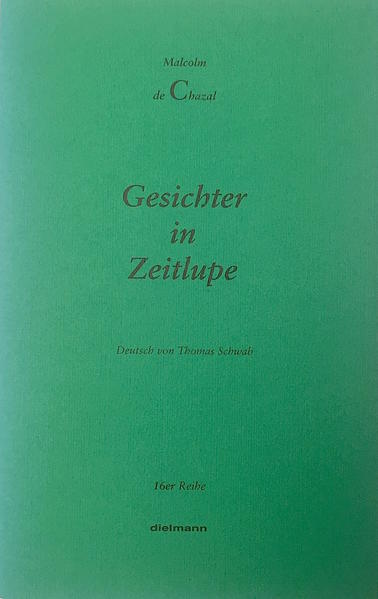 Gesichter in Zeitlupe, Essay und Gedanken