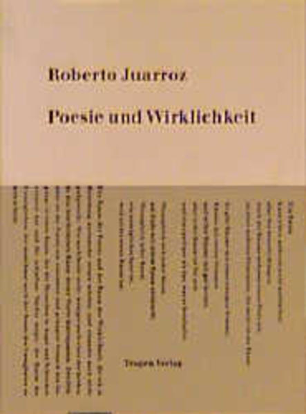 Poesie und Wirklichkeit. Poetologisches Essay und Gedichte