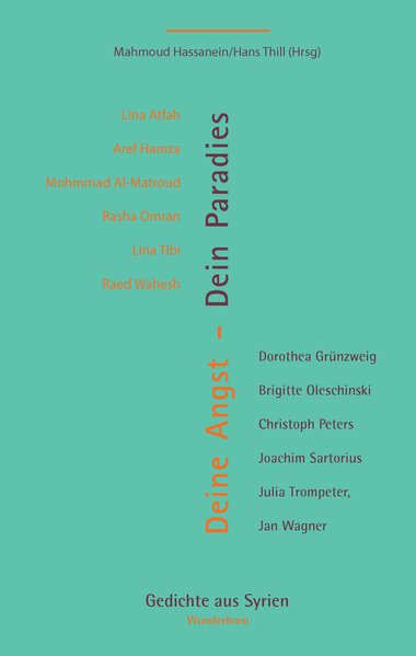 Deine Angst - Dein Paradies. Poesie der Nachbarn.