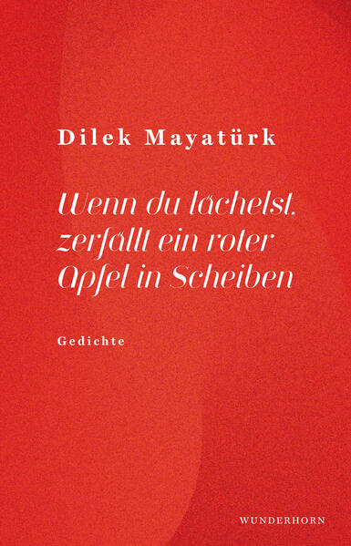 Wenn du lächelst, zerfällt ein roter Apfel in Scheiben